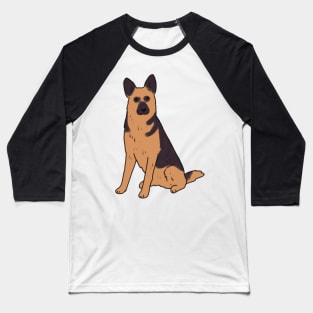 german shepherd dog Baseball T-Shirt